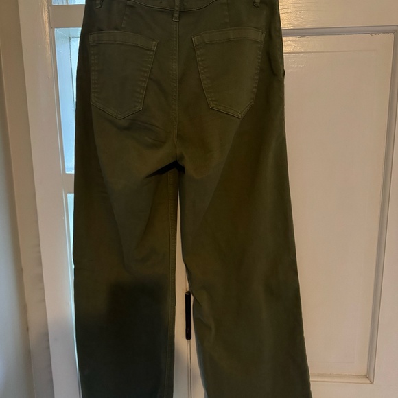 KUT Meg Army Green Wide Leg-Size 2 - Picture 2 of 2
